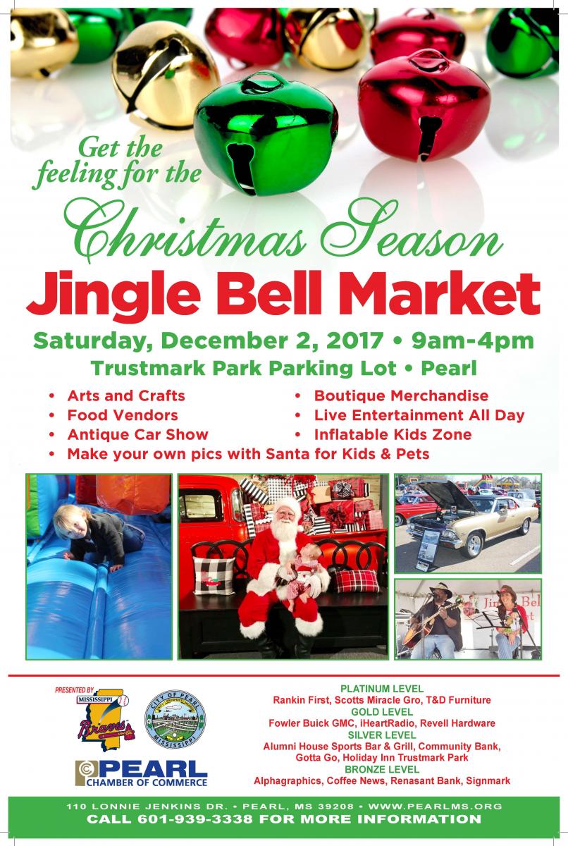 Jingle Bell Market Pearl Chamber of Commerce